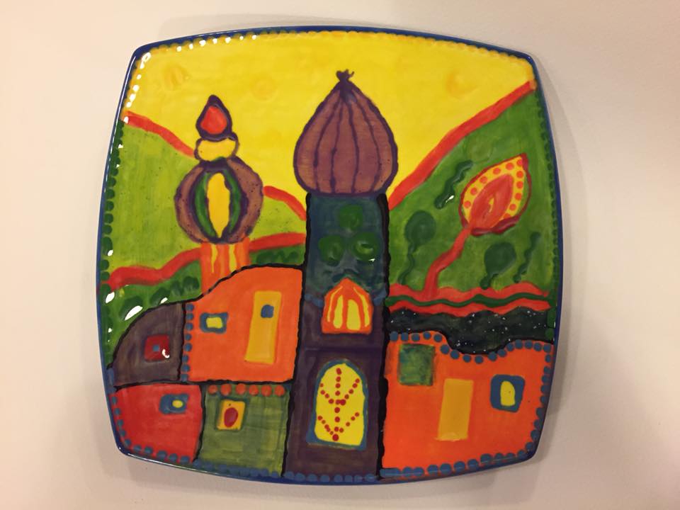 Hundertwasser kerámiafestő foglalkozás - MadeByYou Budapest