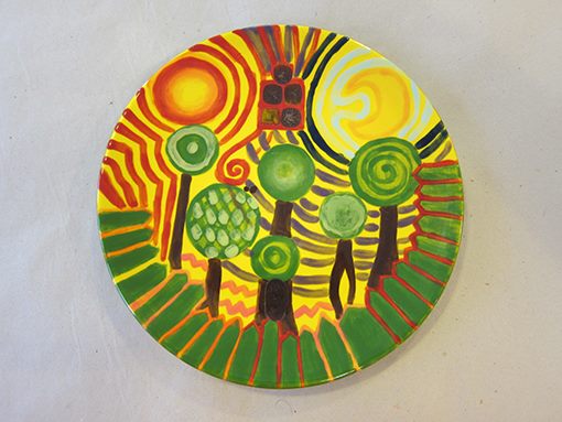 Hundertwasser kerámiafestő foglalkozás - MadeByYou Budapest