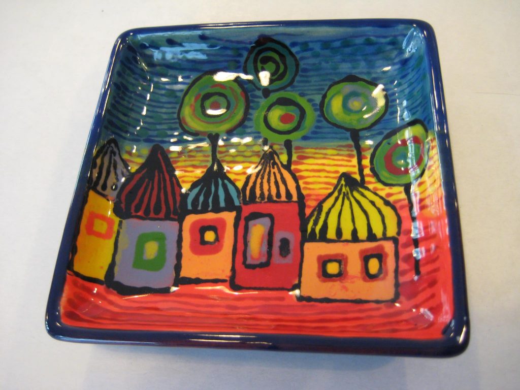 Hundertwasser kerámiafestő foglalkozás - MadeByYou Budapest