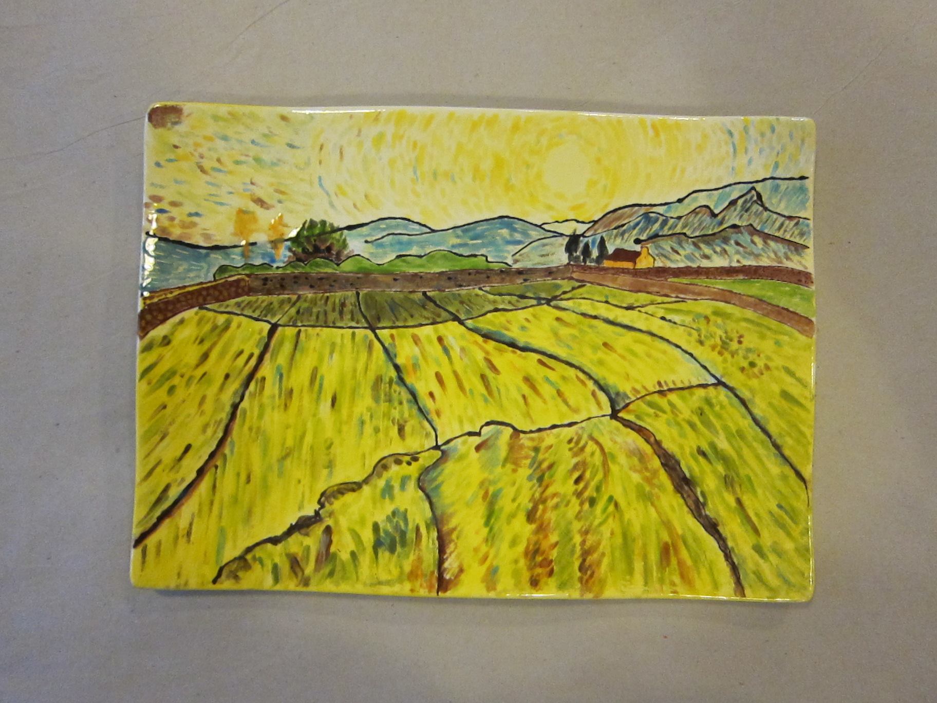 Van Gogh kerámiafestő foglalkozás - MadeByYou Budapest